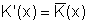 K'(x) = Kquer(x)